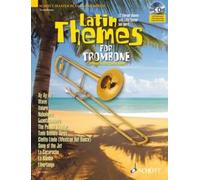 Latin Themes for Trombone trombone (easy - intermediate) with CD 12 Vibrant them