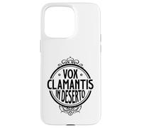 Latin - Vox clamantis in deserto Case for iPhone 15 Pro Max