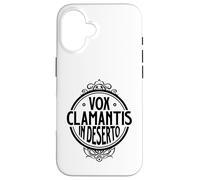 Latin - Vox clamantis in deserto Case for iPhone 16