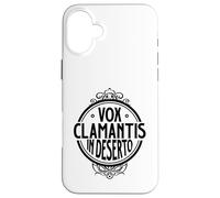 Latin - Vox clamantis in deserto Case for iPhone 16 Plus