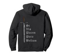 Latin with Sword - Si Vis Pacem Para Bellum Pullover Hoodie