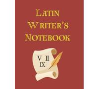 Latin Writer's Notebook: With Papyrus-Like Look