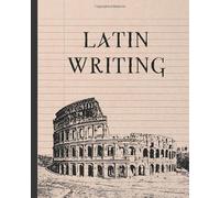 LATIN WRITING: PRACTICE NOTEBOOK | WRITING BOOK | WORKBOOK.