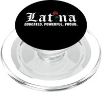 Latina Educated Powerful Proud PopSockets PopGrip for MagSafe