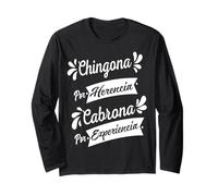 Latina Girl Mexicana Catracha Salvadoreña Guanaca Chapina Long Sleeve T-Shirt