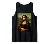 Latina Mona Lisa Famous Painting Art Parody Renaissance Tank Top