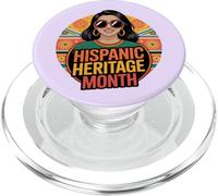 Latina National Hispanic Heritage Month Flowers American PopSockets PopGrip for MagSafe