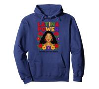 Latina Power Hispanic Heritage Month Floral Pride Pullover Hoodie