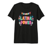 Latina Power Women Empowernment Hispanic Heritage Month Premium T-Shirt