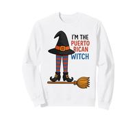 Latina Pride I'm The Puerto Rican Witch Halloween Costume Sweatshirt
