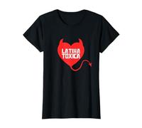 Latina toxica Mujer orgullosa divertido diseño de corazón T-Shirt