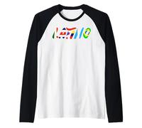 Latino Hispanic Heritage Month Flags Latin America Culture Raglan Baseball Tee