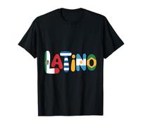 Latino Hispanic Heritage Month Flags Latin America Culture T-Shirt