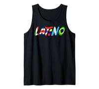 Latino Hispanic Heritage Month Flags Latin America Culture Tank Top