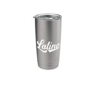 Latino Men Boys Cinco de Mayo, Retro Latin Mexican Hispanic Stainless Steel Insulated Tumbler