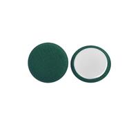 Lationday 20pcs Colorful Cloth-Covered Sewing Buttons, DIY Flat Shank Buttons for Bags, Clothes, Jackets, and Crafts (10mm, Gray)