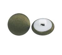 Lationday 20pcs Satin Fabric Covered Buttons, Colorful Cloth Buttons for Sewing, DIY Projects, Suits, Dresses, Blouses (10mm, Army Green)