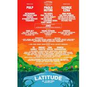 Latitude Festival 2023 A4 Print Poster Wall Art Home Decor Album Gift Present Photo Living Room Dining Room Bedroom Unframed Concert Tour Gig Live Show Music Arena..