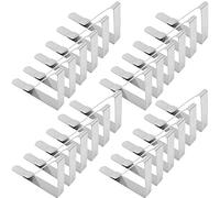 Latomex Tablecloth Clips, Set of 24 Extra Large Table Cover Cloth Clamps for Home Party & Picnic(Up to 2.7")