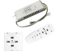 LatoYard 2.4G RF LED Driver 12W-60W for AC85-265V, Wireless Remote Control Lighting Transformer with Protection(25-36W)