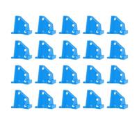 LatoYard 20PCS Floor Spacers, Triangular for Plastic Gaskets 13-14 Inch Expansion Joints, Non-Slip Wedges Wood Floor Installation