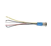 LatoYard 22mm Self-Locking Push Button Switch 12V DC Stainless Steel LED for Ring Indicator IP65 Rated Machinery