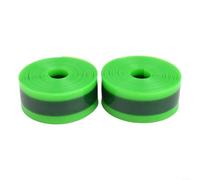 LatoYard 2pcs Bike Tire Liner Set for 700C 26 29 Inch Wheels, Anti-Puncture Inner Tube Protector Strip, Black Tape(23mm road)