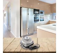 LatoYard 30W Refrigeration Condenser Fan Motor for Refrigerator Cooling Fan Replacement for 220V 50Hz Systems IP42 Rated Radiant Heaters Part