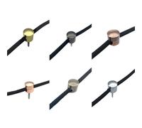 LatoYard 3pcs Metal Wire Organizer Cable Anchors Cord Holder DIY for