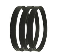 LatoYard 3Pcs Vacuum Cleaner Drive Belt For Hoover Ymh28950 Replacement Ud40350 Ud70210 Rotating Mop Accessories Cleaning Robot Bushes Vacuum Cleaner Filter Clean Robot Vacuum Cleaner Parts