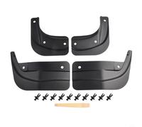 LatoYard 4PCS TPE Invisible Mud Flaps for Tesla Model 3 2024 - Front & Rear Splash Guards, Wheel Protector, Black