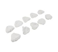 LatoYard 5 Pack Small Triangle Microfiber Bonnets for Dupray for McCulloch Awasky Steam Cleaners Washable Reusable Mop Heads Deep Cleaning