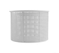 LatoYard 7x7x5 Inch Pool Skimmer Basket Replacement for Hayward SP-1082, Strong ABS Non-Floating, White and Blue Debris Trap(white)