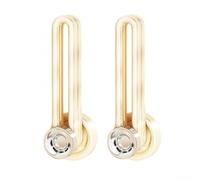 LatoYard Clear Plastic Hooks 19cm Rustproof for Bathroom(Yellow)