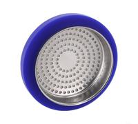 LatoYard Coffee Filter Screen and Silicone Group Head Gasket Set for E61 Espresso Machines, 60mm Blue Spare Parts Kit(net + sealing ring)