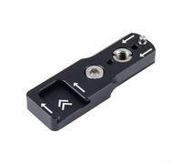 LatoYard Cold Shoe Converter for Camera Cage Rigging Cold Shoe Converter | CNC machined aluminum, lightweight 65mm, rubber base pad, prevents scratches, sturdy build