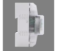 LatoYard Compact 3-Phase 4-Wire Power Meter 230V 5-80A LCD Display DIN Rail Mount 400impkWh Pulse Output IEC Standard
