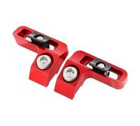 LatoYard Compact 34mm Brake Cable Adjuster Mount Pair Gold Silver | Made of high-strength aluminum alloy, rust resistant, lightweight design, long for service life, safe materials