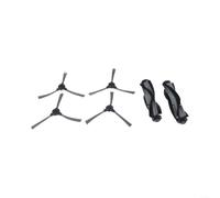 LatoYard Compatible for Replacement Brushes for DeenKee D40 Robot for Vacuum, Includes 2 for Main Rollers and 4 Side Brushes Deep Cleaning