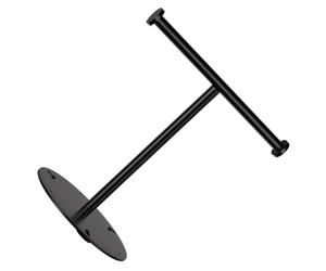 LatoYard Countertop Hand Towel Holder with Thick Base, T-Bar Stand