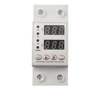 LatoYard DIN Rail Overvoltage Under-voltage Protector 40A 63A for Auto Reset Anti-flaming Shell Energy Metering Systems