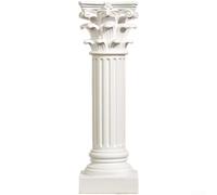 LatoYard European Style Resin for Sculpture Abstract Temple Pillar Decor(C)