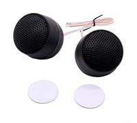LatoYard Fit Dome Tweeters 12V Easy Install Fit Dome Tweeters 12V Easy | 4 ohm impedance, 10W rated for power, 5kHz-20kHz range, for crisp highs, clear vocal reproduction