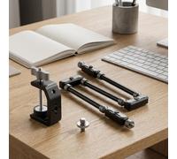 LatoYard Flexible Long Arm Phone Mount for Bed Desk Use(three-section arm)