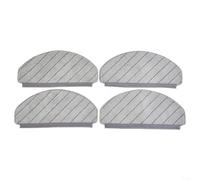 LatoYard for ecovacs for deebot X1 Plus for t10 Plus for ozmo for Pro 3.0 Washable Mopping Pads 4 Pack Compatible for Efficient Household Floor Cleaning