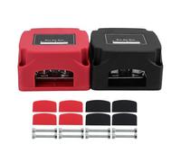 LatoYard for Heavy Duty 400A 48V Bus Bar Terminal Block, 8x M10 Studs Power Distribution Car for Truck RV Boat for Marine Solar Systems