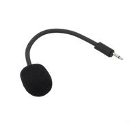 LatoYard For JBL Q100 Gaming Headphones Replacement 2.5mm Omnidirectional Microphone with Flexible Boom and Sponge Cover