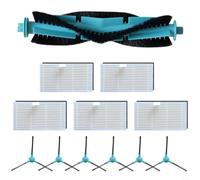 LatoYard for Main Brush and Side Brush for Replacement Kit with Filters for Ultenic for Pro, Lite, for Honor Choice S3 Plus, R3 Plus Robot for Vacuum, Easy Install Cleaning Parts