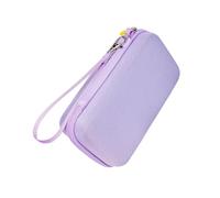 LatoYard for Print Camera Case for Kids with Large Capacity Storage Compatible with for ESOXOFFORE and Multiple Digital Cameras Featuring Mesh Pockets and Removable Dividers (Purple)