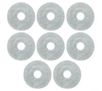 LatoYard for Replacement Mop Pads for Xiaomi X20 Max Pro Plus X10 Plus for Dreame L10s for L10 for L20 for X40 Robot for Vacuum, Microfibre 8-10 Pieces(8PCS)